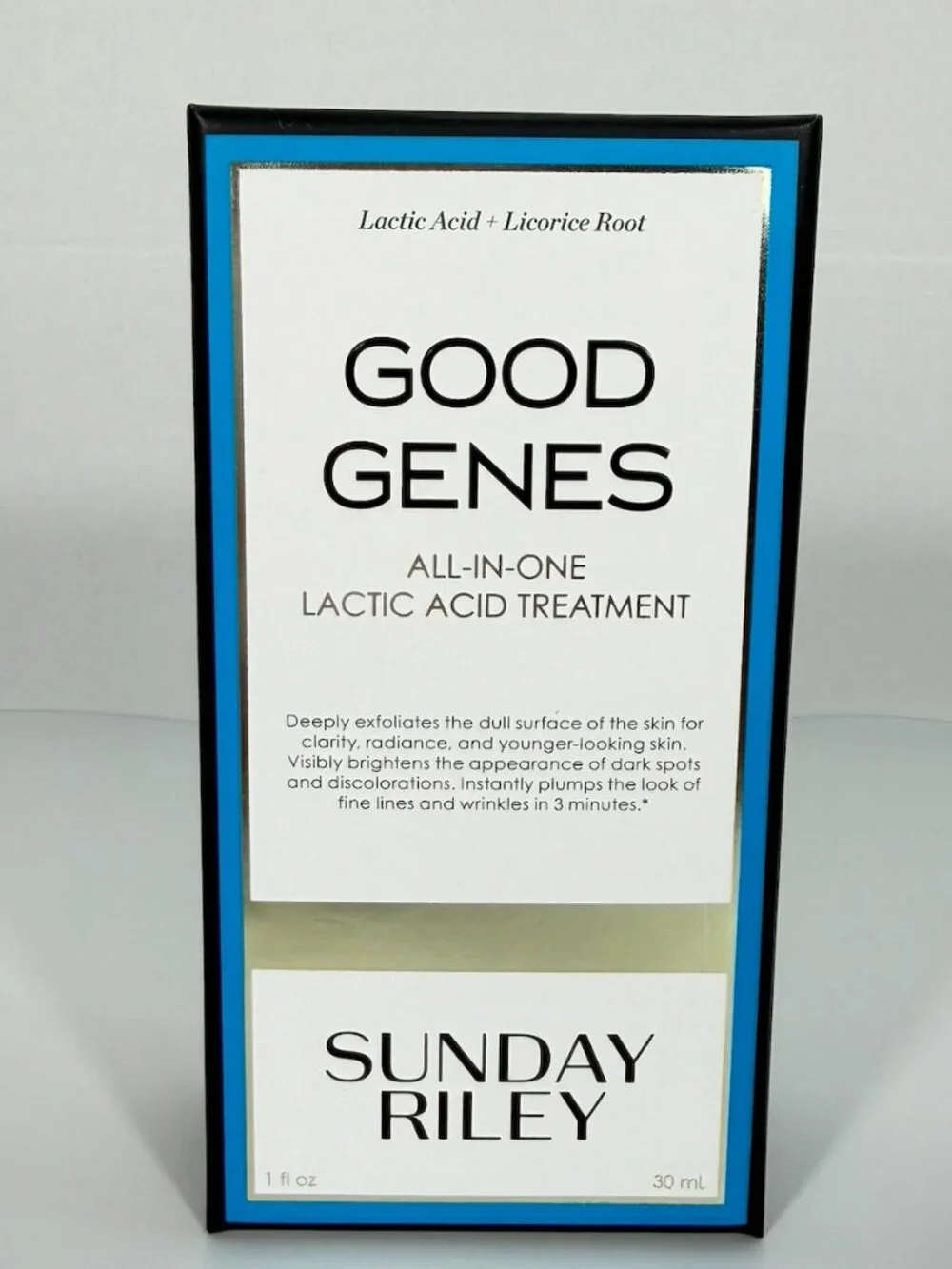Sunday Riley Good Genes Lactic Acid Treatment 1oz Full Size NIB Authentic
